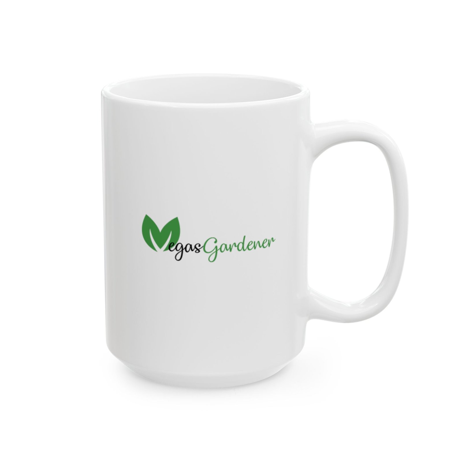 Vegas Gardener Mug— Green Leaf Ceramic Coffee Cup (11oz & 15oz) - Image 8