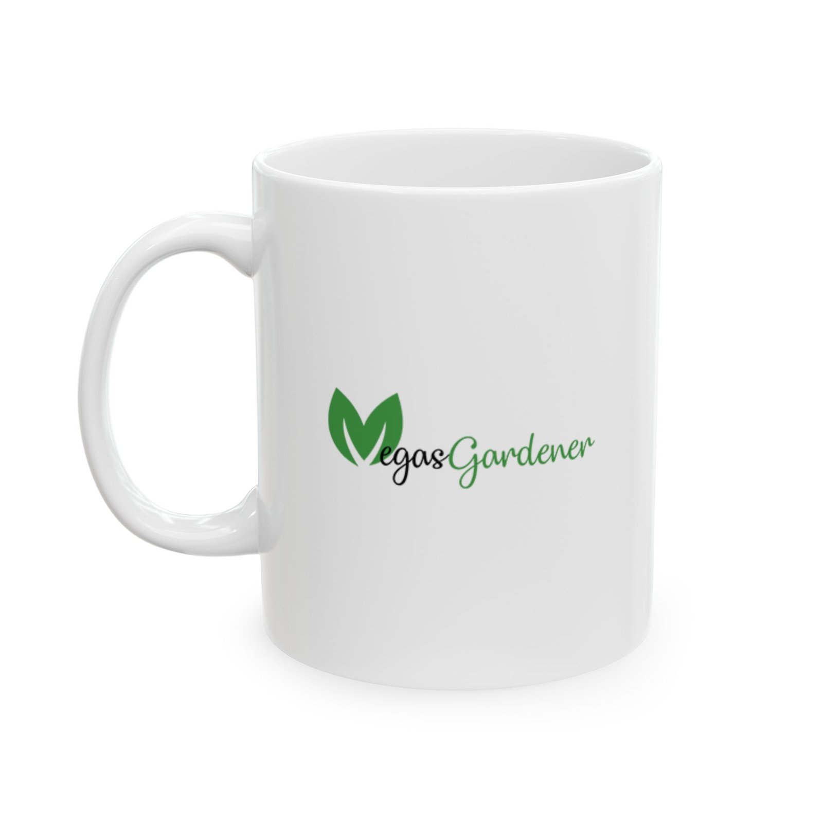 Vegas Gardener Mug— Green Leaf Ceramic Coffee Cup (11oz & 15oz) - Image 4