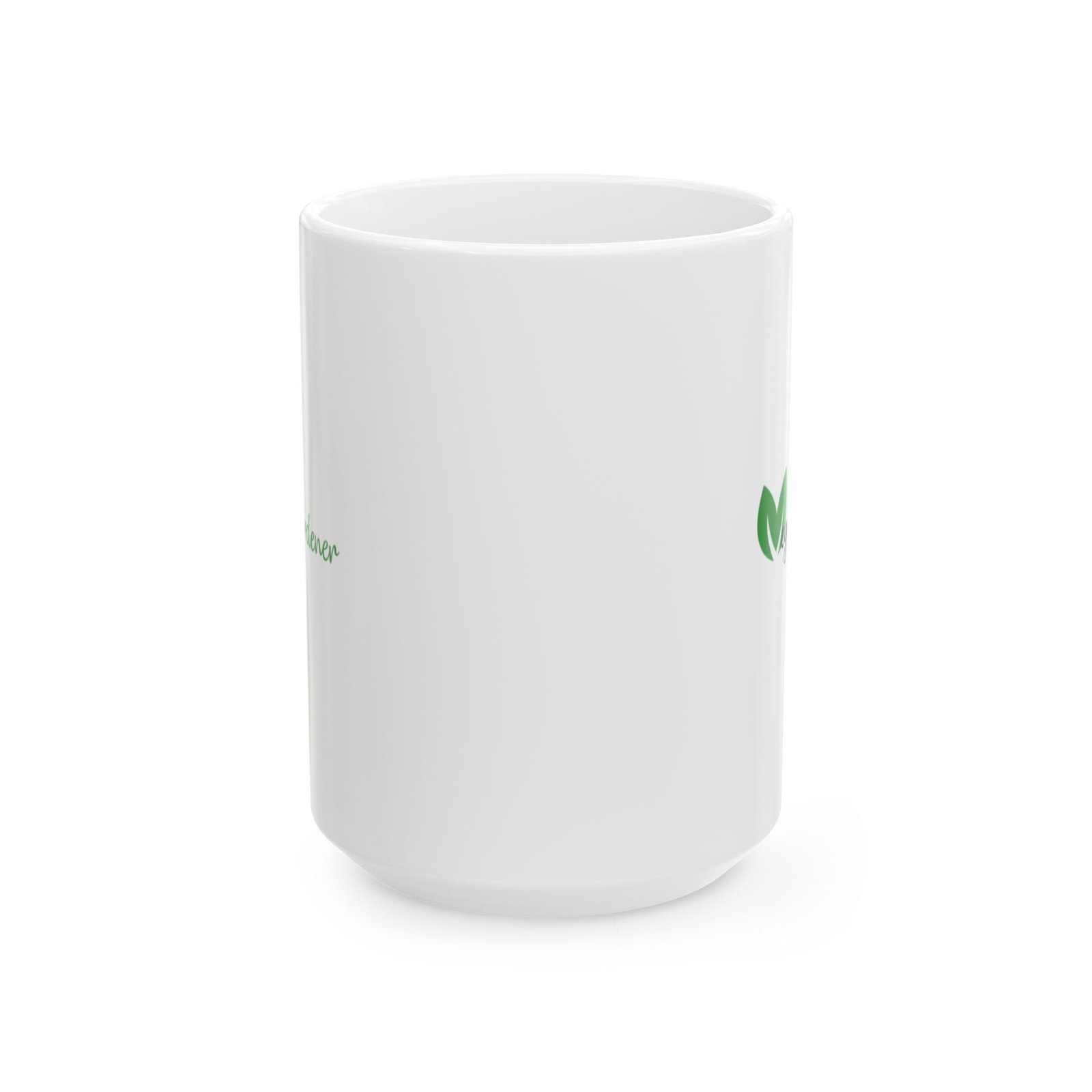 Vegas Gardener Mug— Green Leaf Ceramic Coffee Cup (11oz & 15oz) - Image 5