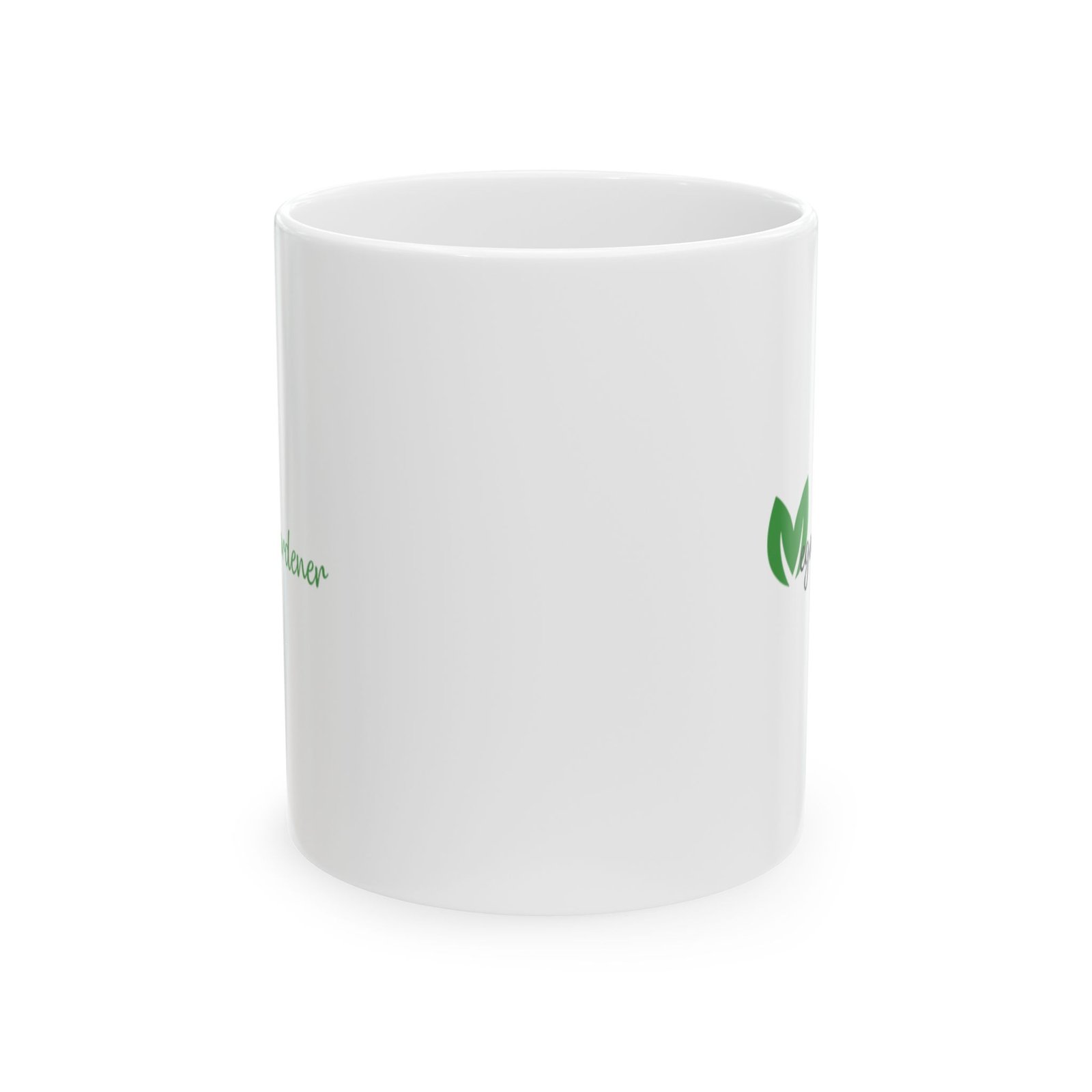Vegas Gardener Mug— Green Leaf Ceramic Coffee Cup (11oz & 15oz) - Image 2