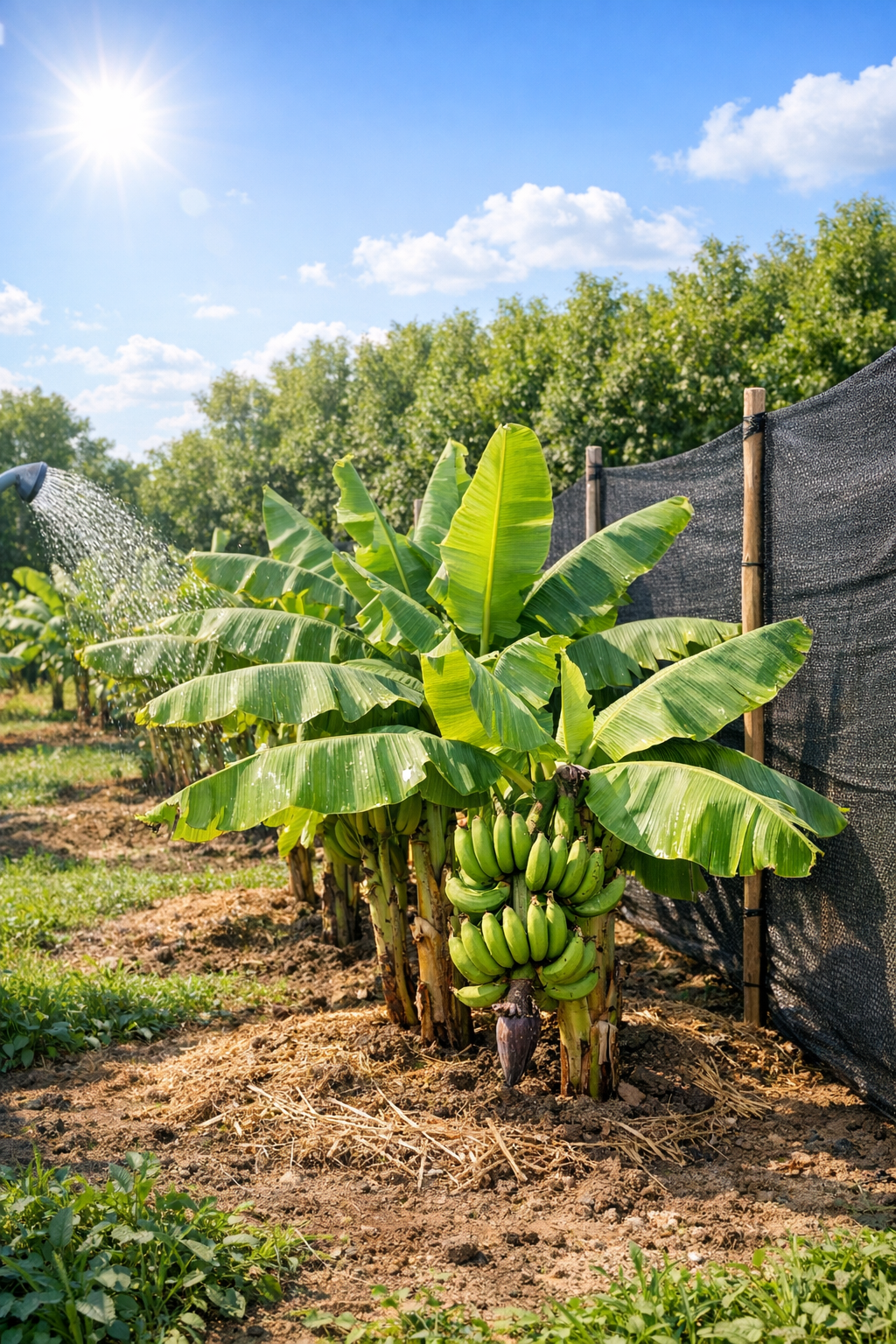 growing plantain plants